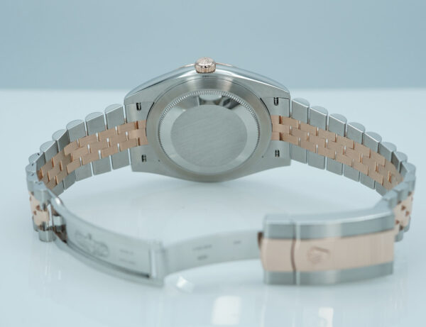 Rolex 126331 DATEJUST 41 ROSE GOLD STEEL SUNDUST DIAMOND DIAL JUBILEE BAND 2025 FULL SET - Image 8