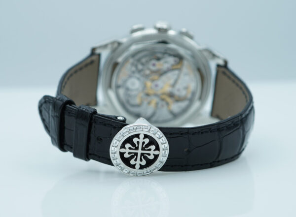 Patek PHILIPPE 5271P PLATINUM PERPETUAL CALENDAR CHRONO BAGUETTE DIAMOND 2021 - Image 7