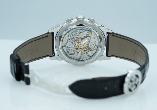 Patek PHILIPPE 5271P PLATINUM PERPETUAL CALENDAR CHRONO BAGUETTE DIAMOND 2021 - Image 8