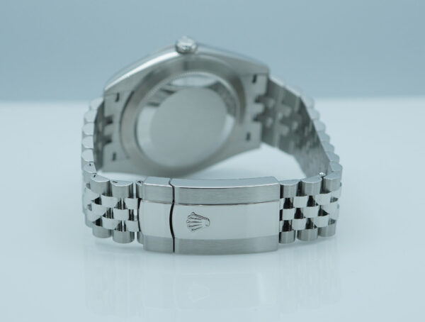 Rolex 126334 DATEJUST 41 FLUTED BEZEL SLATE DIAL JUBILEE BAND 2025 FULL SET - Image 7