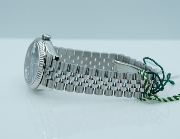 BRAND NEW Rolex 278274 DATEJUST 31 FLUTED BEZEL MINT GREEN DIAL JUBILEE 2025 FULL SET - Image 6
