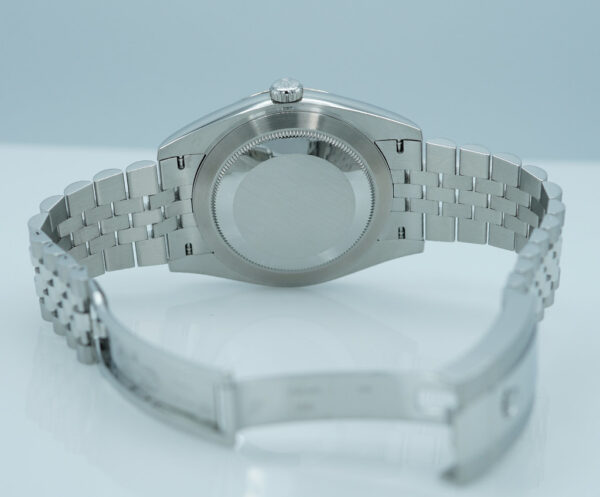 Rolex 126334 DATEJUST 41 FLUTED BEZEL SLATE DIAL JUBILEE BAND 2025 FULL SET - Image 8