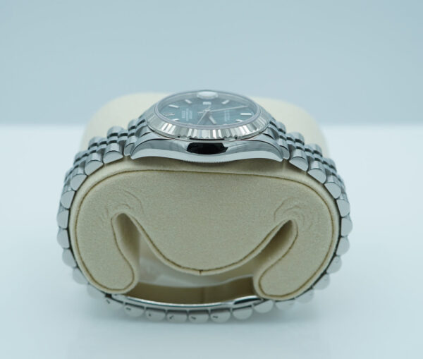 BRAND NEW Rolex 278274 DATEJUST 31 FLUTED BEZEL MINT GREEN DIAL JUBILEE 2025 FULL SET - Image 3