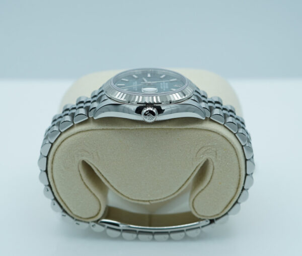BRAND NEW Rolex 278274 DATEJUST 31 FLUTED BEZEL MINT GREEN DIAL JUBILEE 2025 FULL SET - Image 4