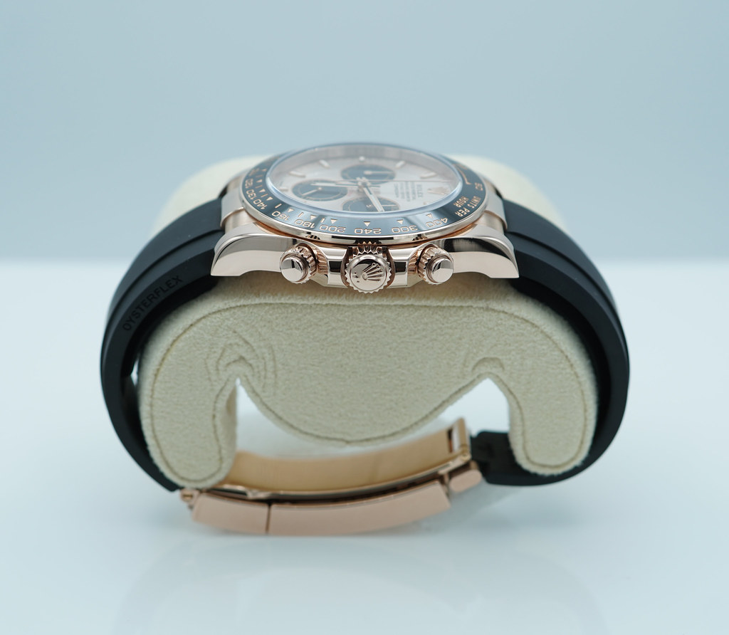 Rolex 126515LN DAYTONA 18K ROSE GOLD OYSTERFLEX SUNDUST DIAL 2025 FULL ...
