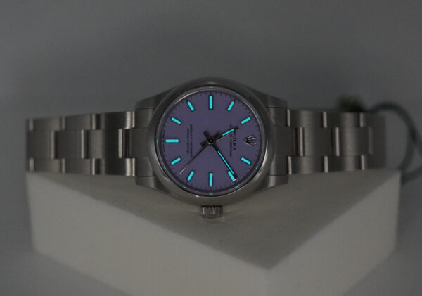 BRAND NEW Rolex 277200 OYSTER PERPETUAL LAVENDER DIAL 2025 FULL SET - Image 11