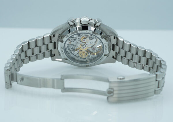 Omega SPEEDMASTER PROFESSIONAL MOONWATCH 3861 WHITE DIAL 2024 WARRANTY FULL SET - Image 8