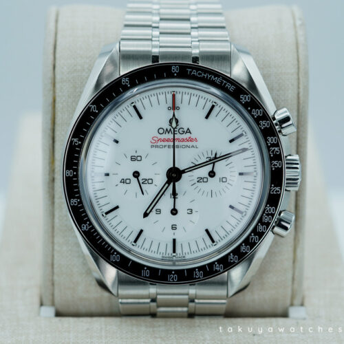 Omega SPEEDMASTER PROFESSIONAL MOONWATCH 3861 WHITE DIAL 2024 WARRANTY FULL SET