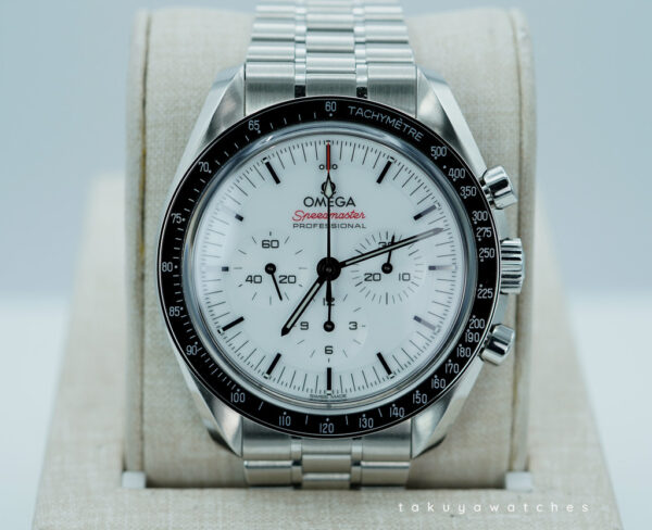 Omega SPEEDMASTER PROFESSIONAL MOONWATCH 3861 WHITE DIAL 2024 WARRANTY FULL SET