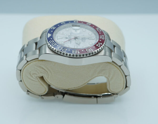 Rolex 126719BLRO GMT MASTER 2 WHITE GOLD PEPSI METEORITE DIAL 2021 WARRANTY FULL SET - Image 3