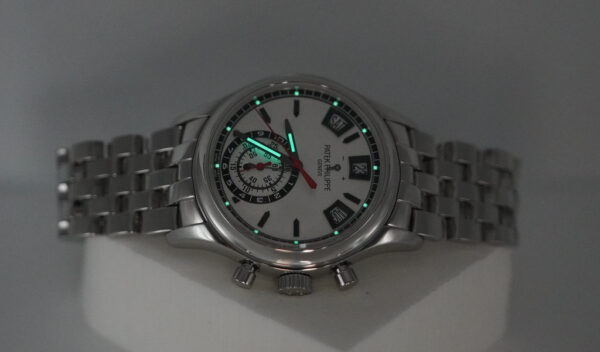 Patek PHILIPPE 5960/1A ANNUAL CALENDAR CHRONOGRAPH SERVICED 2024 FULL SET - Image 11