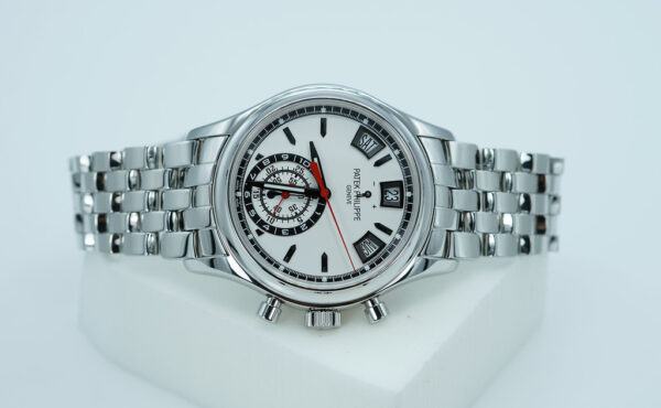 Patek PHILIPPE 5960/1A ANNUAL CALENDAR CHRONOGRAPH SERVICED 2024 FULL SET - Image 9