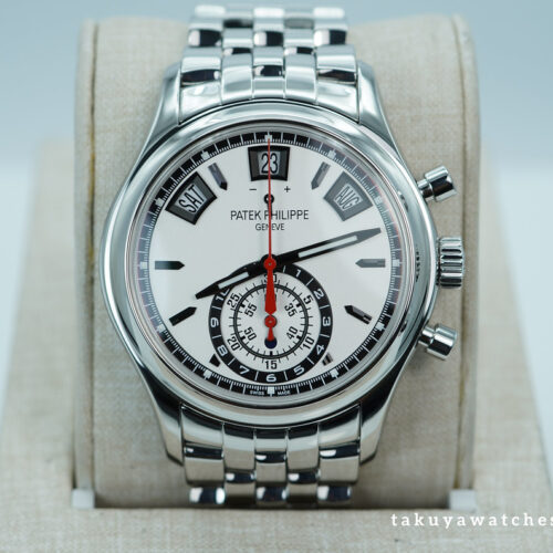 Patek PHILIPPE 5960/1A ANNUAL CALENDAR CHRONOGRAPH SERVICED 2024 FULL SET