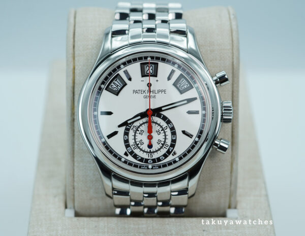 Patek PHILIPPE 5960/1A ANNUAL CALENDAR CHRONOGRAPH SERVICED 2024 FULL SET