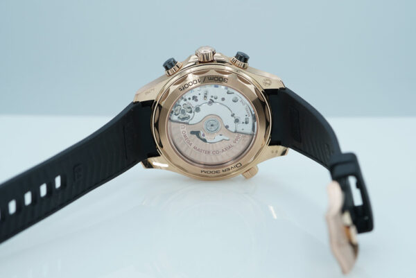 Omega SEAMASTER DIVER 300M CHRONOGRAPH 18K SEDNA GOLD FULL SET - Image 8