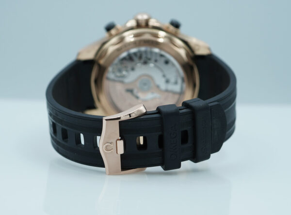 Omega SEAMASTER DIVER 300M CHRONOGRAPH 18K SEDNA GOLD FULL SET - Image 7