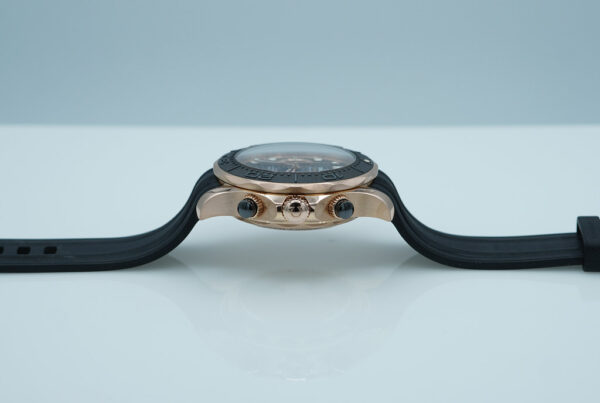 Omega SEAMASTER DIVER 300M CHRONOGRAPH 18K SEDNA GOLD FULL SET - Image 4