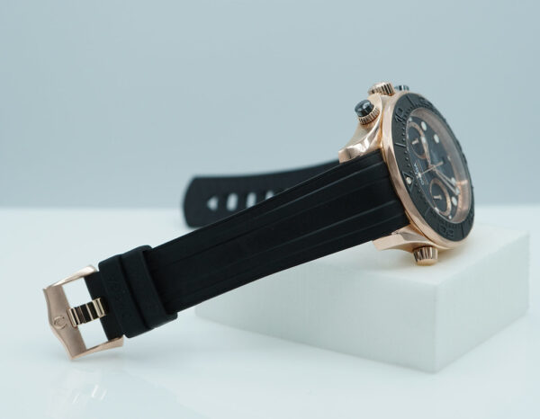 Omega SEAMASTER DIVER 300M CHRONOGRAPH 18K SEDNA GOLD FULL SET - Image 6