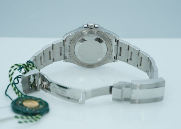 Rolex 268622 YACHTMASTER PLATINUM BEZEL SLATE DIAL 37MM 2025 WARRANTY FULL SET - Image 8