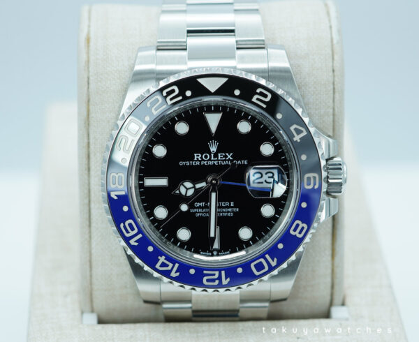 Rolex 126710BLNR GMT MASTER 2 BLACK BLUE BEZEL 2025 WARRANTY FULL SET