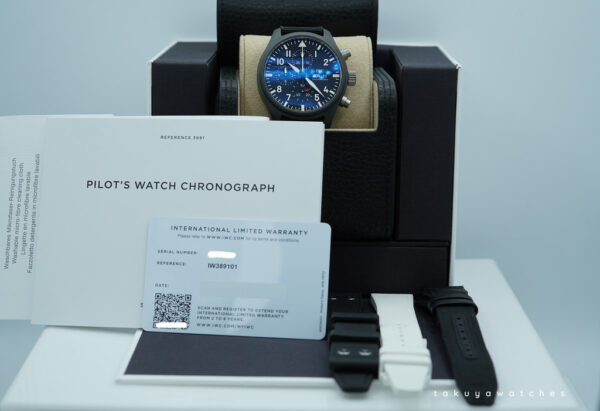 IWC IW389101 PILOT’s WATCH CHRONOGRAPH TOP GUN CERAMIC 2023 FULL SET - Image 2