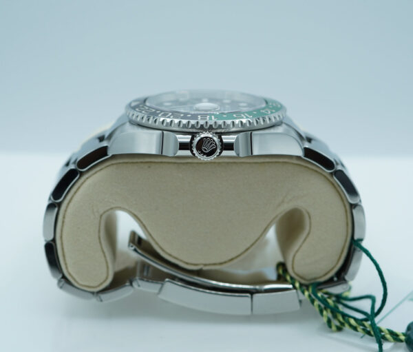 BRAND NEW Rolex 126720VTNR GMT MASTER 2 SPRITE GREEN BLACK BEZEL OYSTER BAND 2025 FULL SET - Image 4