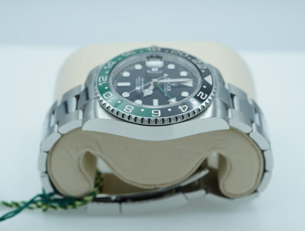 BRAND NEW Rolex 126720VTNR GMT MASTER 2 SPRITE GREEN BLACK BEZEL OYSTER BAND 2025 FULL SET - Image 3