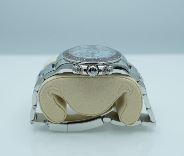 Rolex 126506 DAYTONA PLATINUM ICE BLUE BAGUETTE DIAL NEW MODEL 2024 WARRANTY FULL SET - Image 3