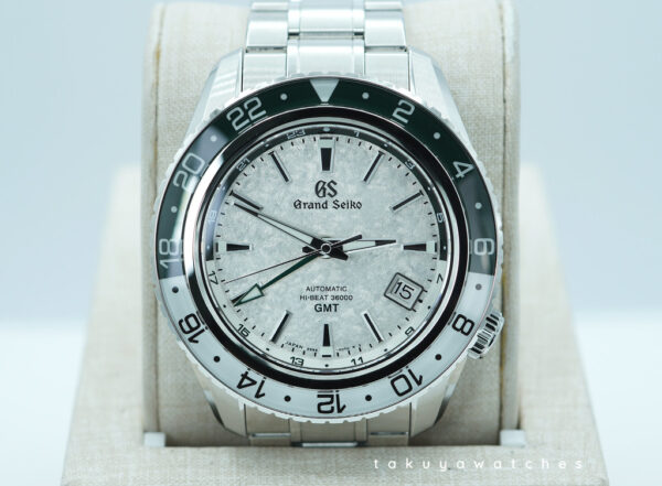 Grand Seiko SPORT GMT SBGJ277 SNOWY VALLEY 2025 WARRANTY FULL SET