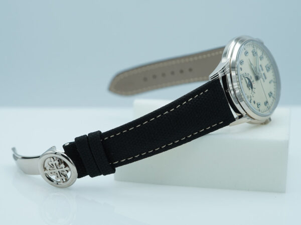 Patek PHILIPPE 5320G PERPETUAL CALENDAR 18K WHITE GOLD CREAM DIAL 2021 FULL SET - Image 6