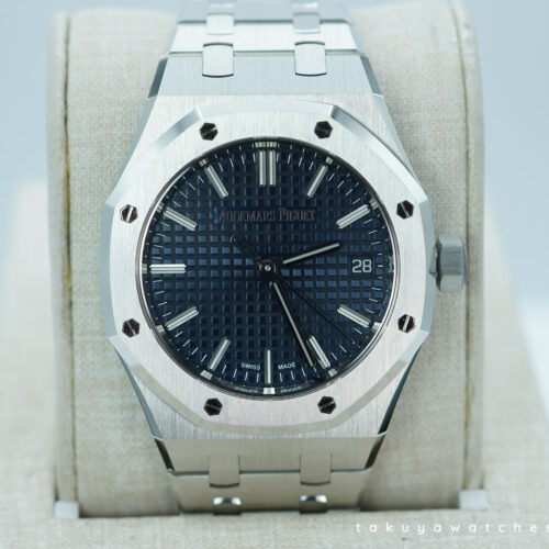 Audemars PIGUET ROYAL OAK 15550ST BLUE DIAL 37MM 2025 WARRANTY FULL SET