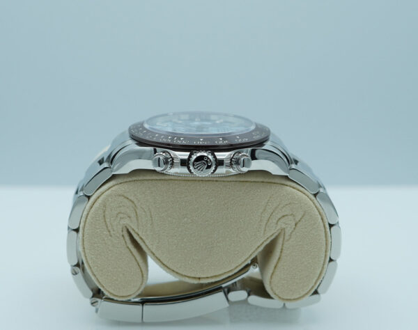 Rolex 116506 DAYTONA PLATINUM BAGUETTE DIAMOND ICE BLUE DIAL 2023 WARRANTY FULL SET - Image 3