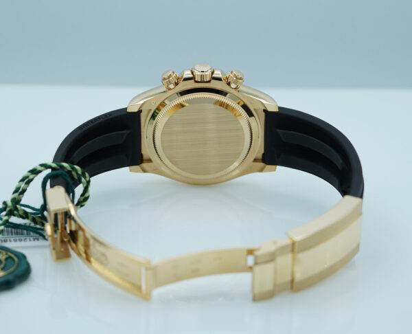 BRAND NEW Rolex 126518LN DAYTONA 18K YELLOW GOLD WHITE DIAL OYSTERFLEX 2025 FULL SET - Image 8