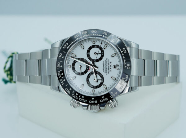 NEW Rolex 116500LN COSMOGRAPH DAYTONA STEEL WHITE PANDA DIAL 2023 WARRANTY FULL SET - Image 9