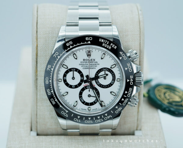 NEW Rolex 116500LN COSMOGRAPH DAYTONA STEEL WHITE PANDA DIAL 2023 WARRANTY FULL SET