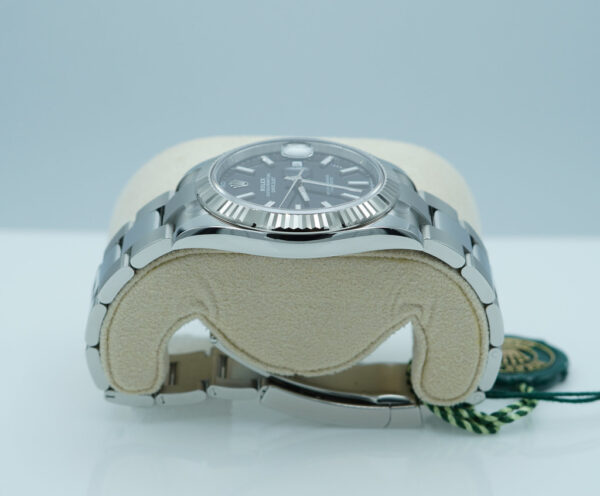BRAND NEW Rolex 126334 DATEJUST 41 FLUTED BEZEL BLACK DIAL OYSTER BAND 2025 FULL SET - Image 4