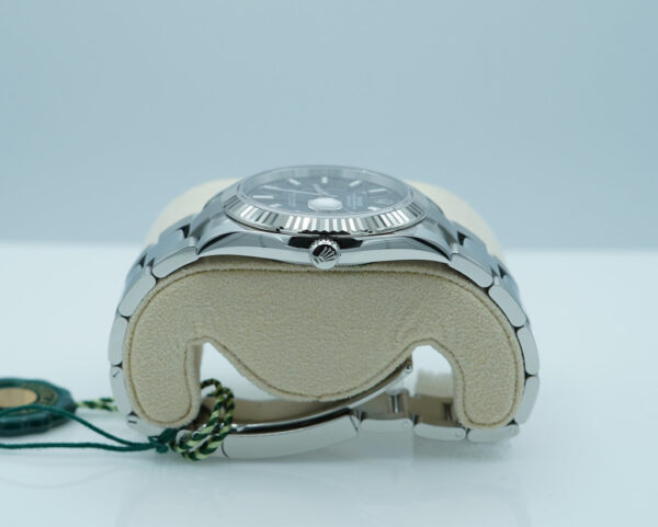 BRAND NEW Rolex 126334 DATEJUST 41 FLUTED BEZEL BLACK DIAL OYSTER BAND 2025 FULL SET - Image 3
