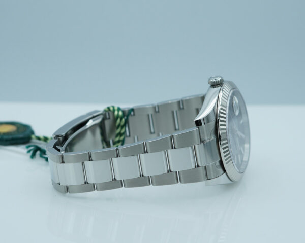 BRAND NEW Rolex 126334 DATEJUST 41 FLUTED BEZEL BLACK DIAL OYSTER BAND 2025 FULL SET - Image 6