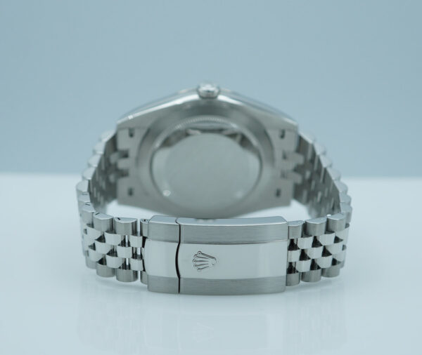 Rolex 126334 DATEJUST 41 FLUTED BEZEL BLACK DIAL JUBILEE BAND 2021 FULL SET - Image 7