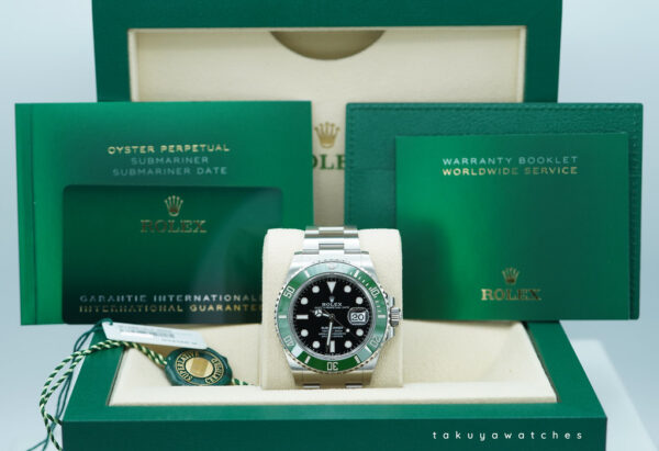 Rolex 126610LV SUBMARINER 41 GREEN MARK 2 BEZEL BLACK DIAL 2025 FULL SET - Image 2