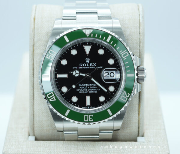 Rolex 126610LV SUBMARINER 41 GREEN MARK 2 BEZEL BLACK DIAL 2025 FULL SET