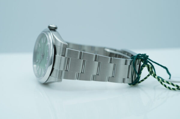 BRAND NEW Rolex 134300 OYSTER PERPETUAL 41 PISTACHIO DIAL 2025 STICKERS FULL SET - Image 5