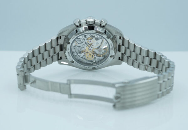 Omega SPEEDMASTER PROFESSIONAL MOONWATCH 3861 WHITE DIAL 2024 WARRANTY FULL SET - Image 7
