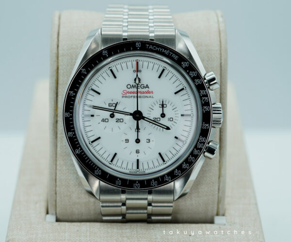 Omega SPEEDMASTER PROFESSIONAL MOONWATCH 3861 WHITE DIAL 2024 WARRANTY FULL SET
