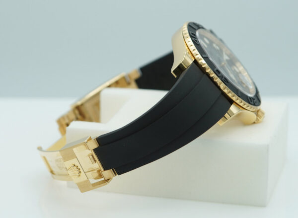 Rolex 226658 YACHTMASTER 42 YELLOW GOLD OYSTERFLEX 2024 WARRANTY FULL SET - Image 6