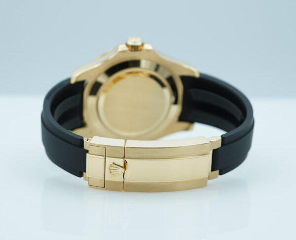 Rolex 226658 YACHTMASTER 42 YELLOW GOLD OYSTERFLEX 2024 WARRANTY FULL SET - Image 7
