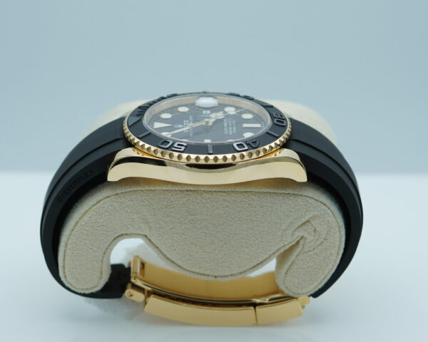 Rolex 226658 YACHTMASTER 42 YELLOW GOLD OYSTERFLEX 2024 WARRANTY FULL SET - Image 4