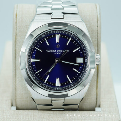 BRAND NEW Vacheron CONSTANTIN OVERSEAS 4520V STAINLESS STEEL BLUE DIAL 2025 NEW MODEL