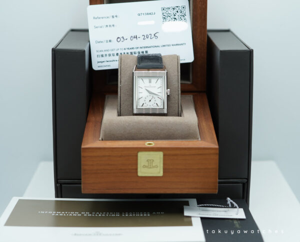 Jaeger-LeCoultre REVERSO TRIBUTE MONOFACE SMALL SECONDS 2025 WARRANTY FULL SET - Image 2