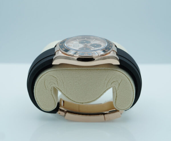 Rolex 126515LN DAYTONA 18K ROSE GOLD OYSTERFLEX SUNDUST DIAL 2025 WARRANTY FULL SET - Image 4
